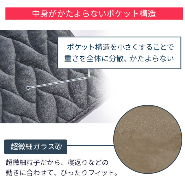 丸ごと洗える！ ウェイトブランケット SUMIMIN 炭眠ブランケット