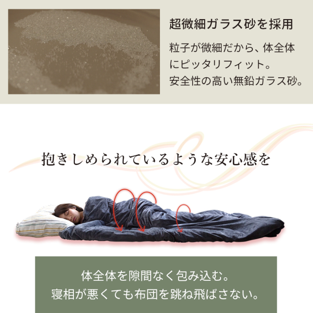 【不眠・不安症対策】加重ブランケット Amazon｜QUEEN ROSE ウェイトブランケット 重い毛布