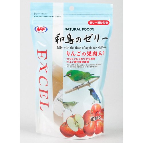 NPF ナチュラルペットフーズ　エクセル　エクセル和鳥のゼリー(りんごの果肉入り)　１０個入り