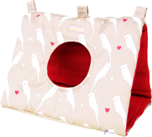 さんかくトンネル　オカメインコプリント