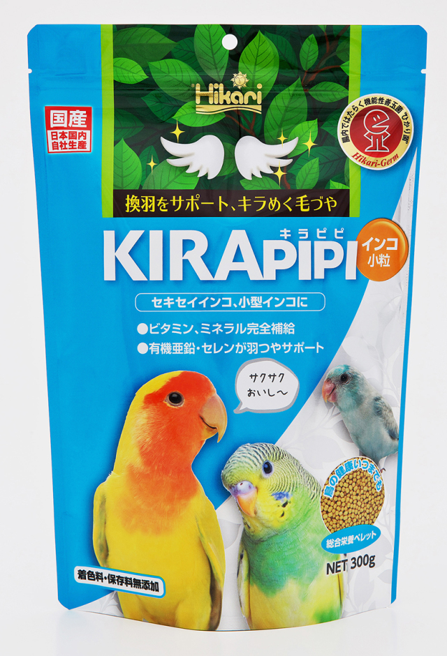 キラピピ　インコ小粒３００ｇ