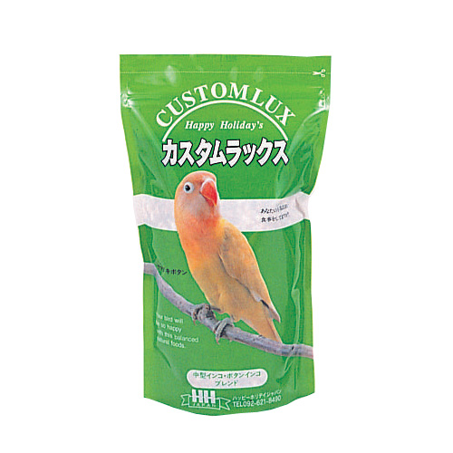 ＨＨＪ　ハッピーホリディ　ジャパン　カスタムラックス中型インコ　0.83Ｌ