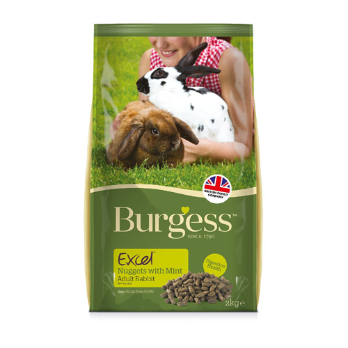 Burgess　バージェス　エクセルラビット　アダルト・ミント　２Kg