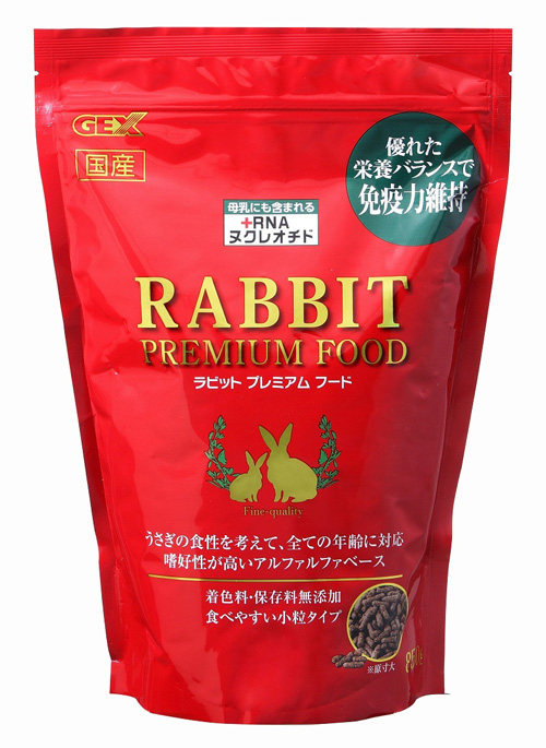 ＧＥＸ　ジェックス　ラビットプレミアムフード　850g