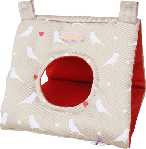 ミニミニさんかくトンネル　セキセイプリント