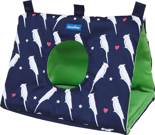 さんかくトンネル　オカメインコプリント