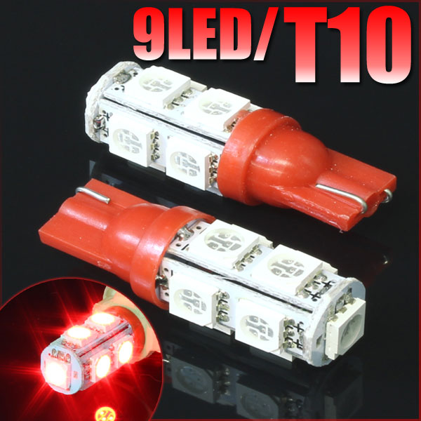 9連 LED T10