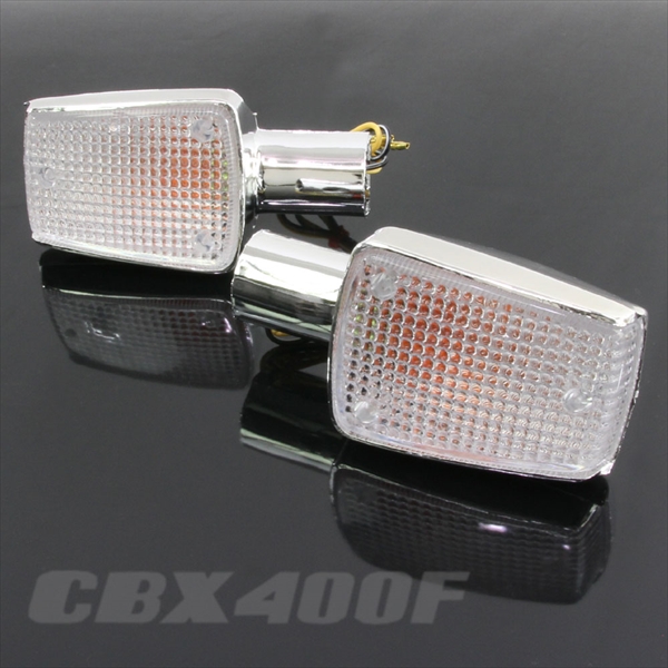 CBX400Fメッキウインカー