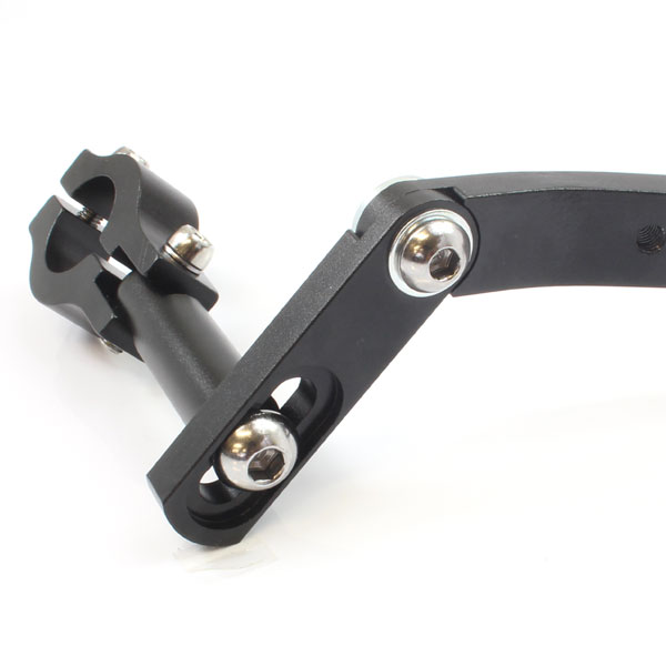 汎用 アルミ ハンドガード ナックルガード 22.2mm/22.2パイ ブラック