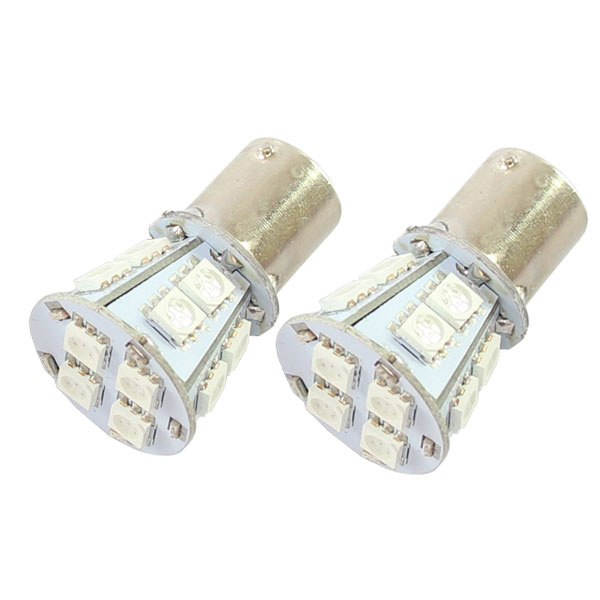 超高輝度 3chips SMD LED使用 １4連 口金バルブ　シングル球 (レッド発光) G18/S25