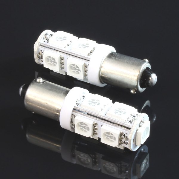 9連 LED BA9S