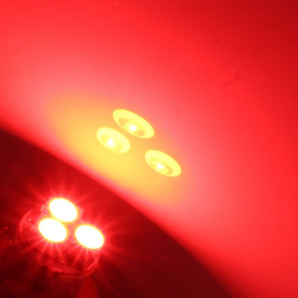 T4.7 3連 SMD LED バルブ エアコンパネル球 メーター球 グリーン 1個