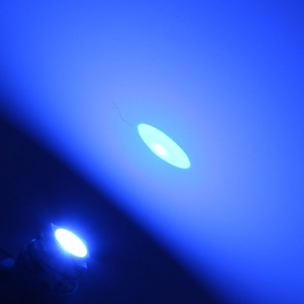 T3 SMD LED バルブ エアコンパネル球 メーター球 ブルー 1個