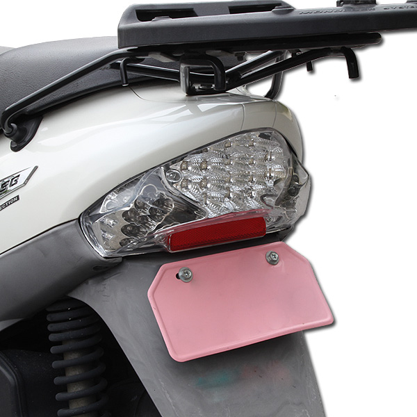 アドレスV125/G用(CF46A):LEDクリアテールランプユニット＆フロントLED 