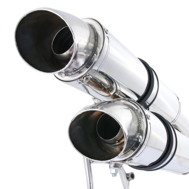 マジェスティ　SG03J　2本出しマフラー マジェスティSG03J 珍しい2本出しマフラー