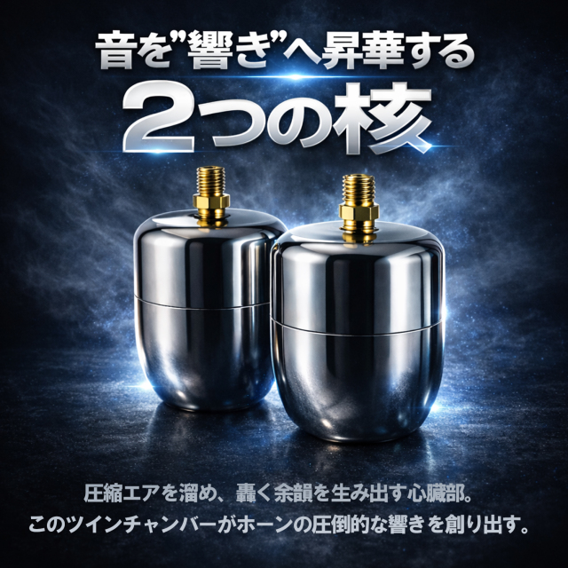 新幹線ホーン ツインチャンバー