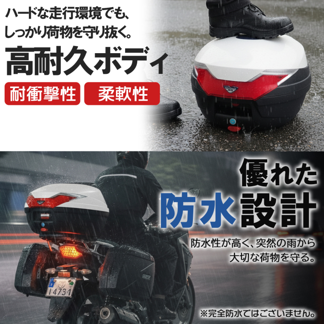 テールボックス パッセンジャーバックレスト オートバイ用リアレスト