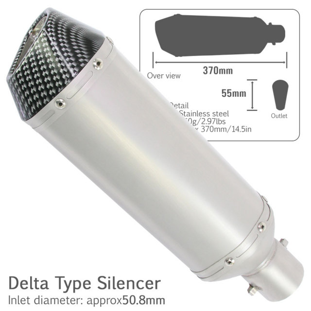デルタ型サイレンサー