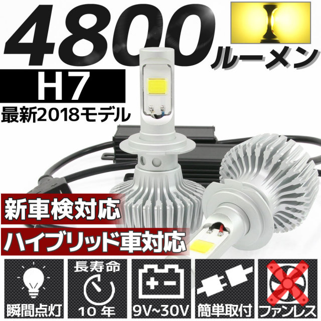 LEDヘッドライトH7