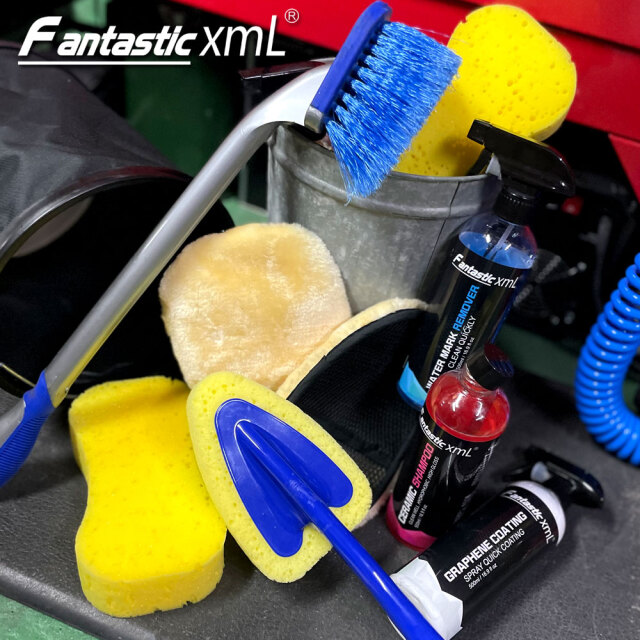 洗車スポンジ 5個セット洗車グッズ 吸水力 ウォッシュスポンジ 車 バイク オートバイ 大判サイズ 持ちやすい 洗車用品 清掃用具