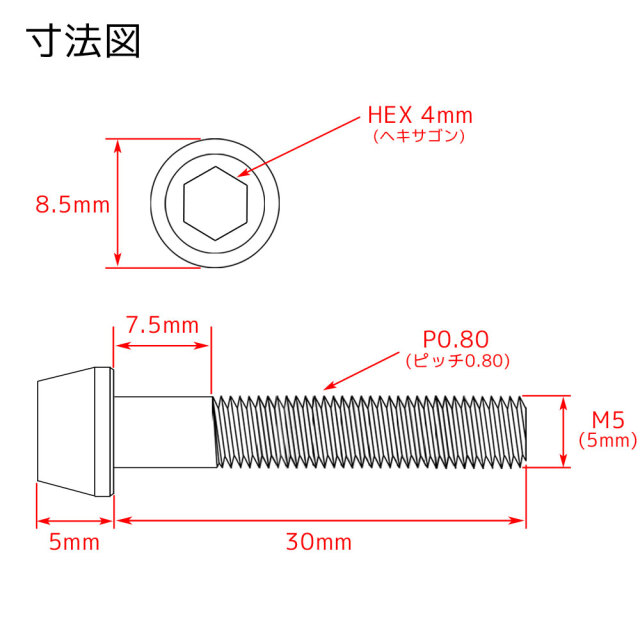 チタンボルト