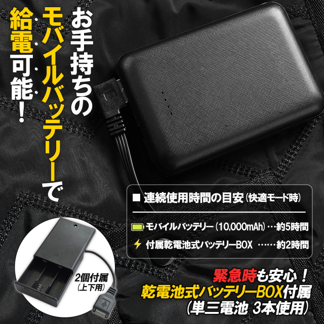 電熱ベスト