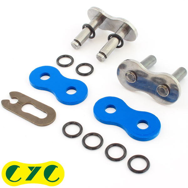 520 クリップジョイント カシメジョイント CYC ブルー チェーン用