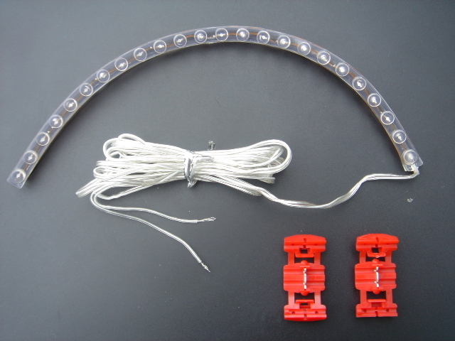 超高輝度/防水24連 LEDチューブ ライト (ホワイト発光)