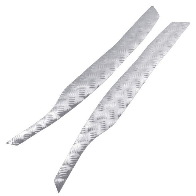 アルミ調 ステップマット ホンダ フォルツァX/Z MF10 ブラック ブルー