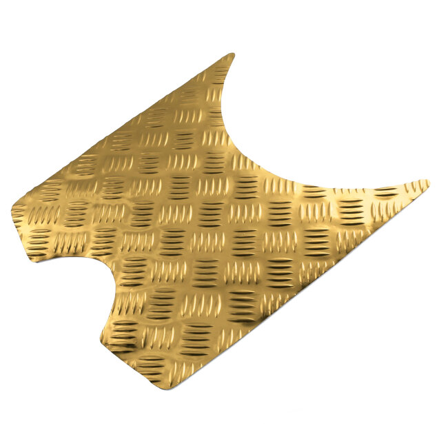 確認用　ハシゴ アルミ調 ステップマット ホンダ スーパーディオ ZX/SR/XRバハ AF27