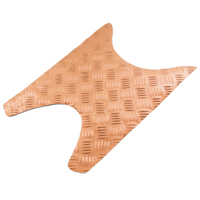 アルミ調 ステップマット ホンダ ライブディオ J/S/SR/ZX/ST AF34 AF35