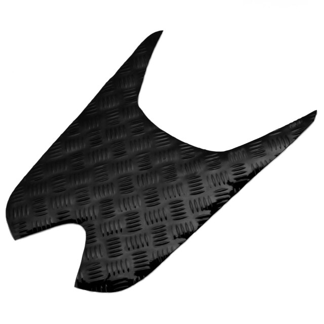 アルミ調 ステップマット ホンダ ディオ/スペシャル AF68 ブラック