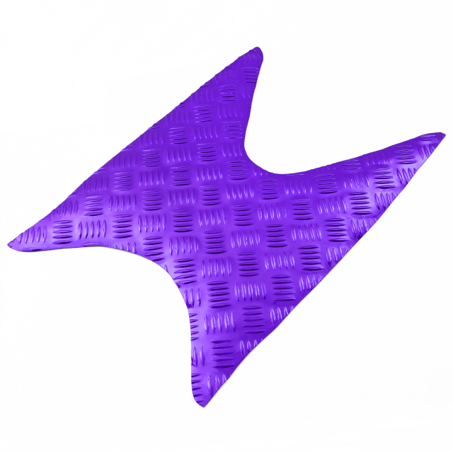 アルミ調 ステップマット スズキ アドレスV125/G CF46A CF4EA ブラック