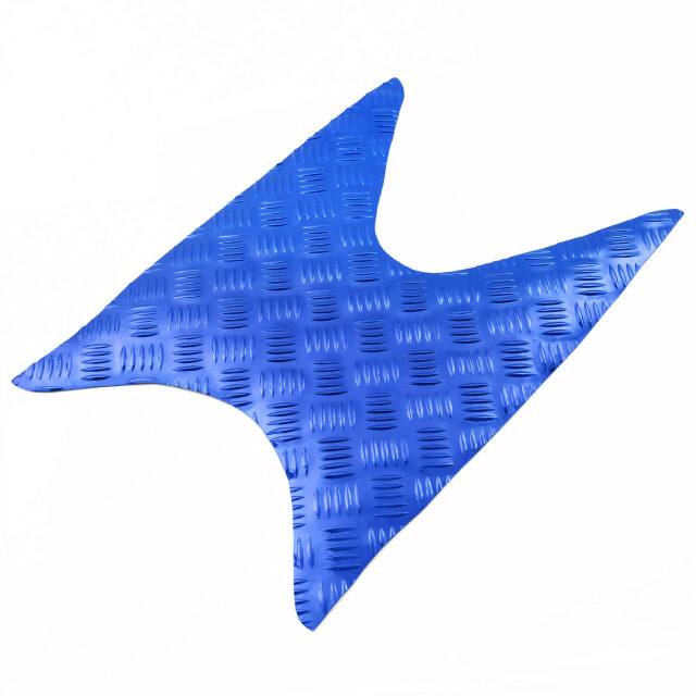 アルミ調 ステップマット スズキ アドレスV125/G CF46A CF4EA ブラック