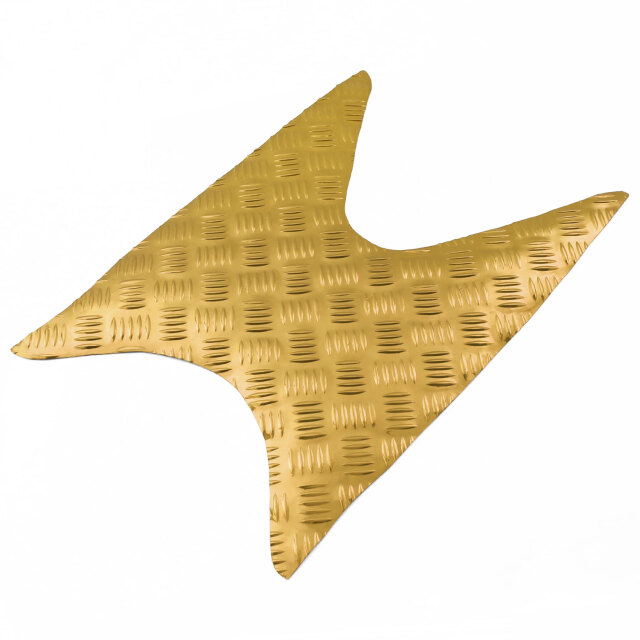 アルミ調 ステップマット スズキ アドレスV125/G CF46A CF4EA ブラック