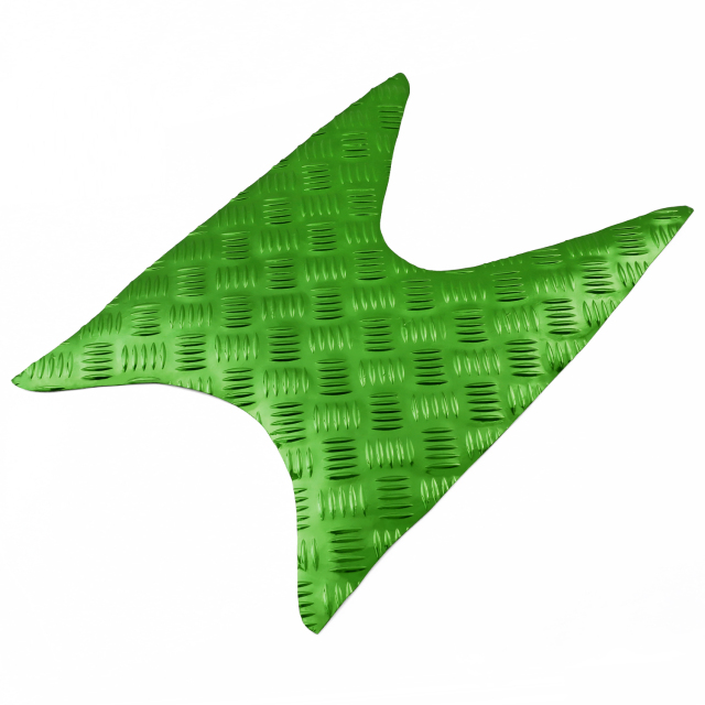 アルミ調 ステップマット スズキ アドレスV125/G CF46A CF4EA ブラック