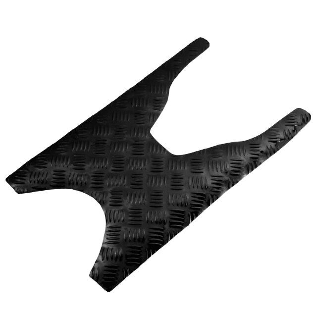 アルミ調 ステップマット スズキ セピア/ZZ CA1EA CA1EB ブラック