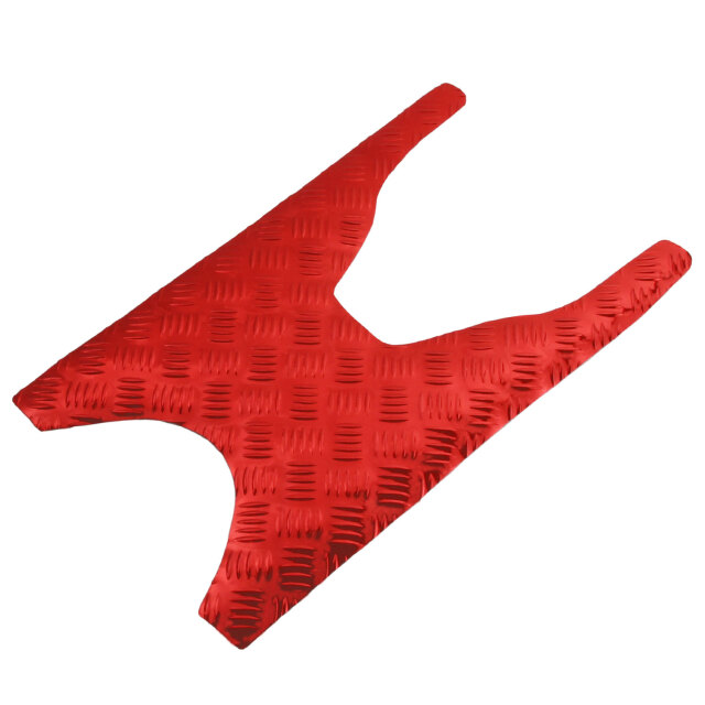 アルミ調 ステップマット スズキ セピア/ZZ CA1EA CA1EB ブラック