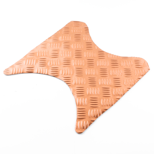 アルミ調 ステップマット スズキ レッツ4 G/バスケット/パレット CA41A