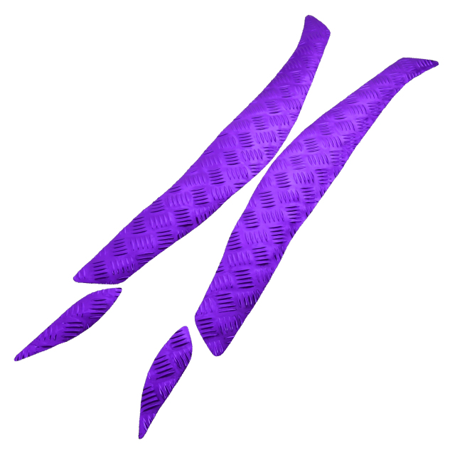 アルミ調 ステップマット ヤマハ マジェスティ/C SG03J ブラック