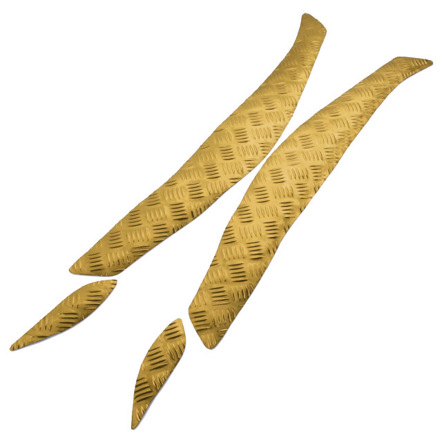 アルミ調 ステップマット ヤマハ マジェスティ/C SG03J ブラック