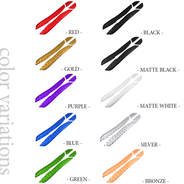 アルミ調 ステップマット ヤマハ マグザム SG17J ブラック ブルー