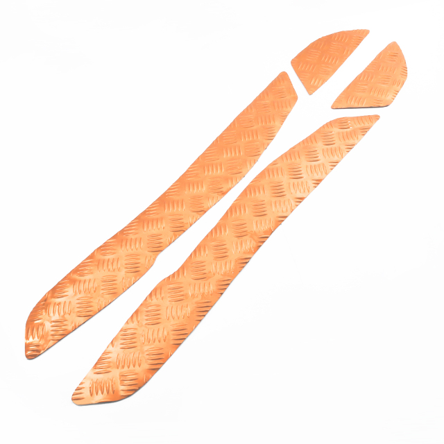 アルミ調 ステップマット ヤマハ マグザム SG17J ブラック ブルー