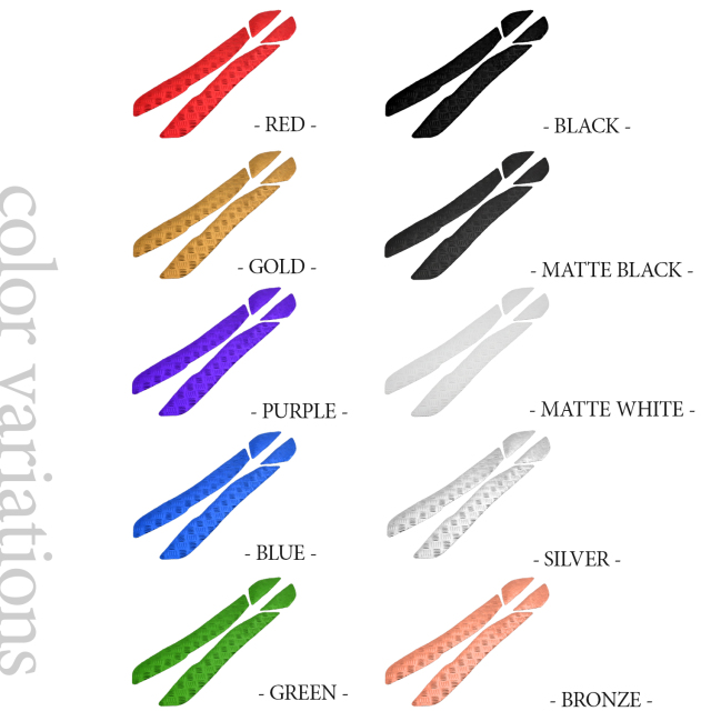 アルミ調 ステップマット ヤマハ マグザム SG21J ブラック ブルー