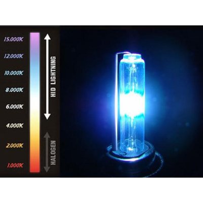 HID PH7 12000K 発光イメージ