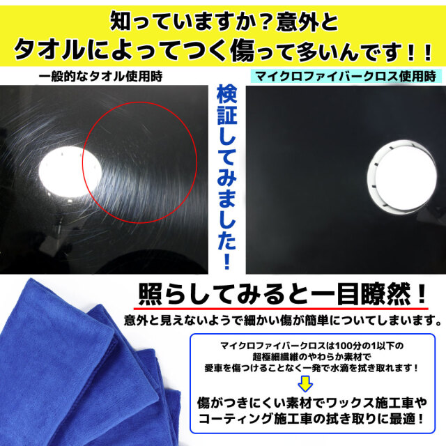 マイクロファイバークロス