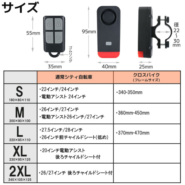 セキュリティアラームセット