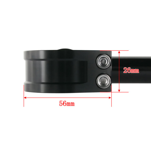 角度調整付 セパレートハンドル 41mm 41パイ LOWタイプ 22.2mm