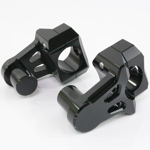 ライザーバーハンドルV2 - DADDYLAB - LAB SHOP バイク用ハンドルバーライザー ラ DL650 CNCハンドルバーライザーアップクランプマウントテーパーハンドルバーライザーキット に