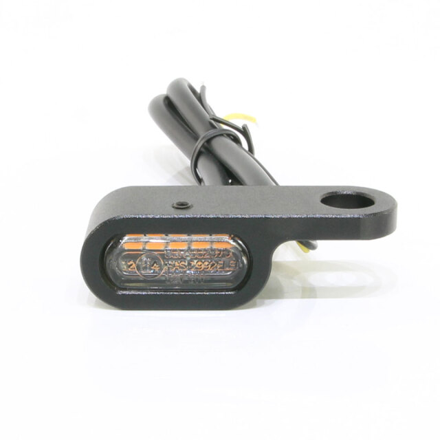 超小型 マイクロミニ LED ウインカー EH ブラックボディ クリア